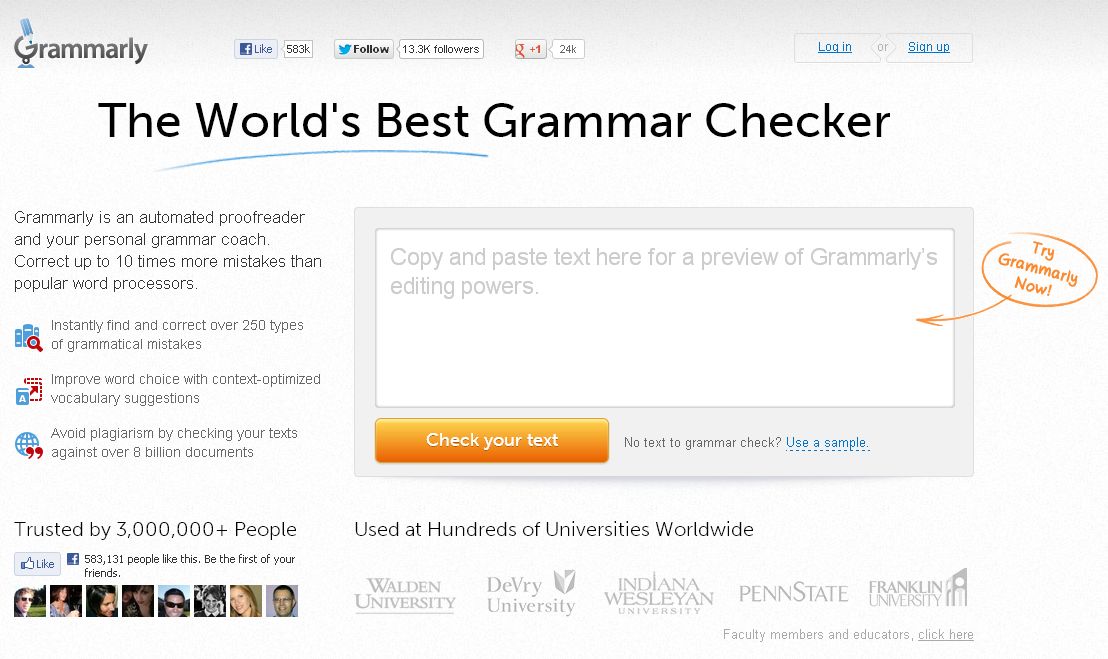 Click Here to Try Grammarly for Yourself!